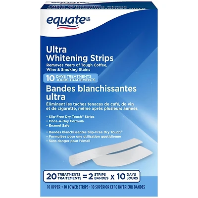 Bandes blanchissantes Ultra Equate 10 jours de traitement