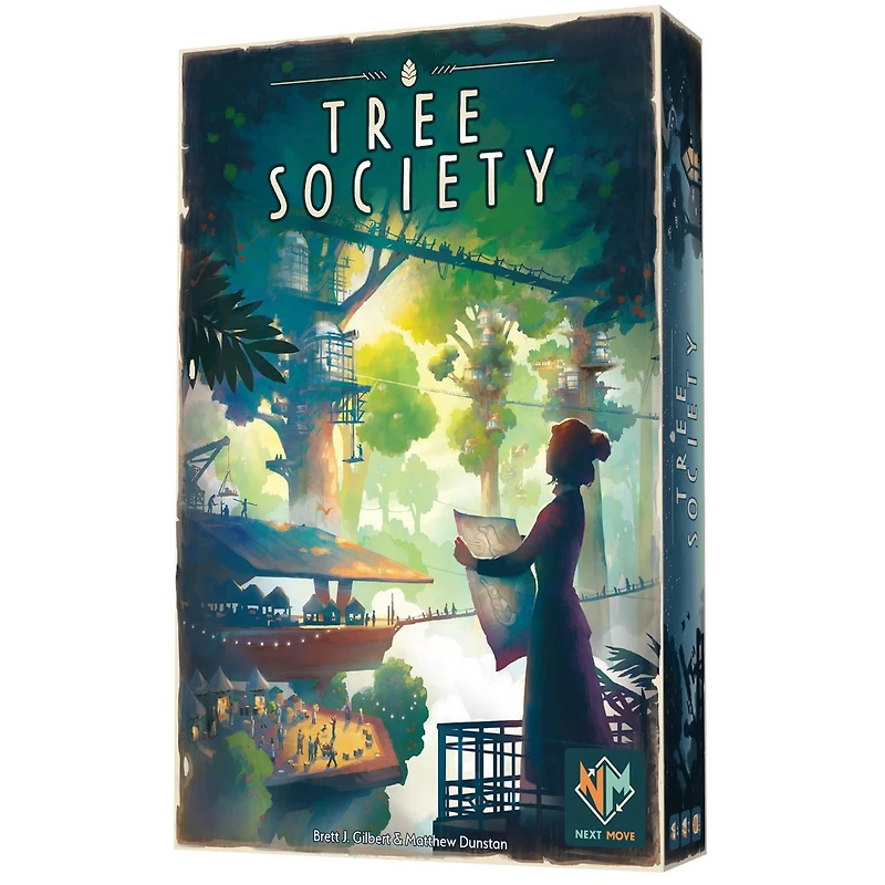 Asmodee - Next Move - Tree Society - Board Game for Family - Collaborative Strategy Game - For 2 to 4 Players - Ages 8 and up - English