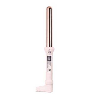 L'ange Hair Ondulé Titanium 1-Inch Curling Wand | Salon Hair Styling Wand for Beach Waves