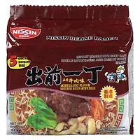 Nissin Instant Noodles Artificial Beef Flavour