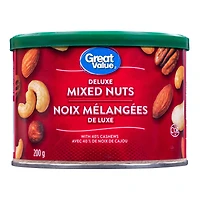 Great Value Deluxe Mixed Nuts 40% Cashews 200g