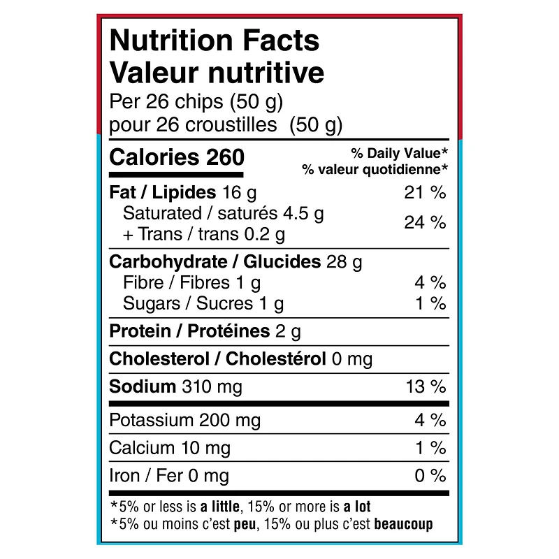 Pringles* Cheddar & Sour Cream Flavour Potato Chips 156 g