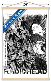 Radiohead - Scribble Wall Poster