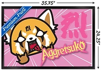 Aggretsuko - Horns Wall Poster, 14.725" x 22.375"