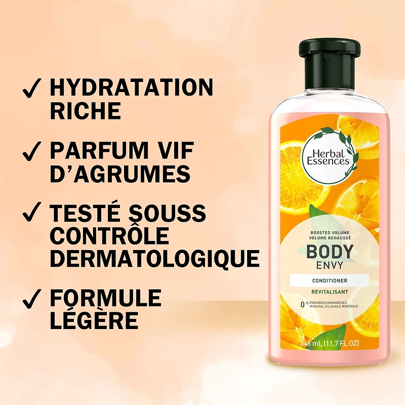 Herbl Essences Body Envy Revitalisant Volume Rehaussé pour les Cheveux
