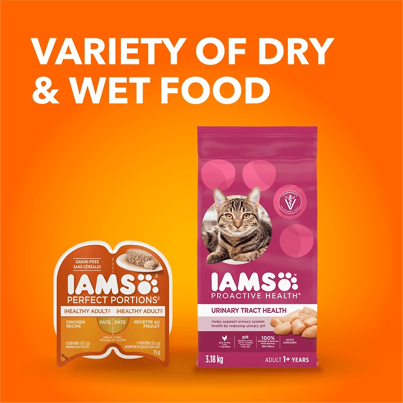 Iams Proactive Health Adult Urinary Tract Care Dry Cat Food with Chicken 1.6kg