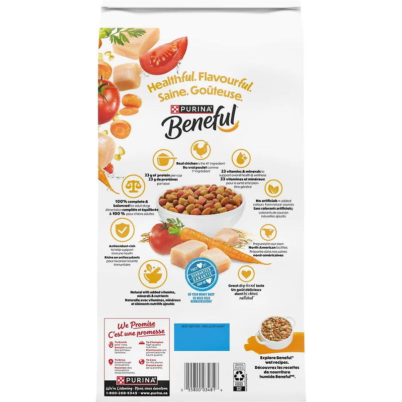 Beneful Originals with Real Chicken, Dry Dog Food 1.8kg