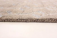 ECARPETGALLERY 5'0" x 7'11" Moroccan Tangier Hand-knotted Area Rug for Living Room, Dining Room and Bedroom in Brown