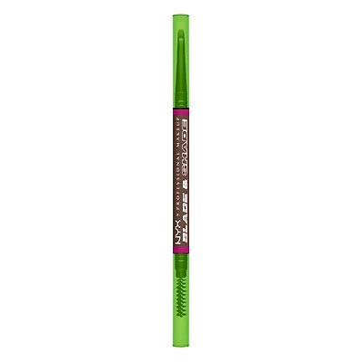 NYX Professional Makeup Blade & Shade, Dual Edged Brow Pencil