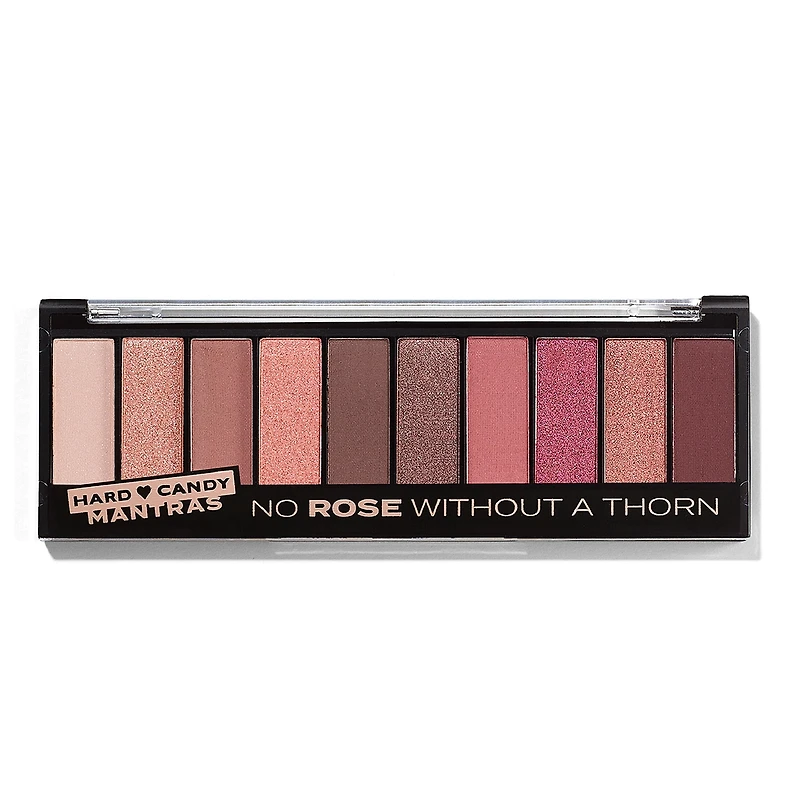 Hard Candy, Top Ten Eyeshadow Palette, 10 Long-Lasting Shades
