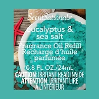 ScentSationals ScentCharm Oil - Eucalyptus Sea Salt