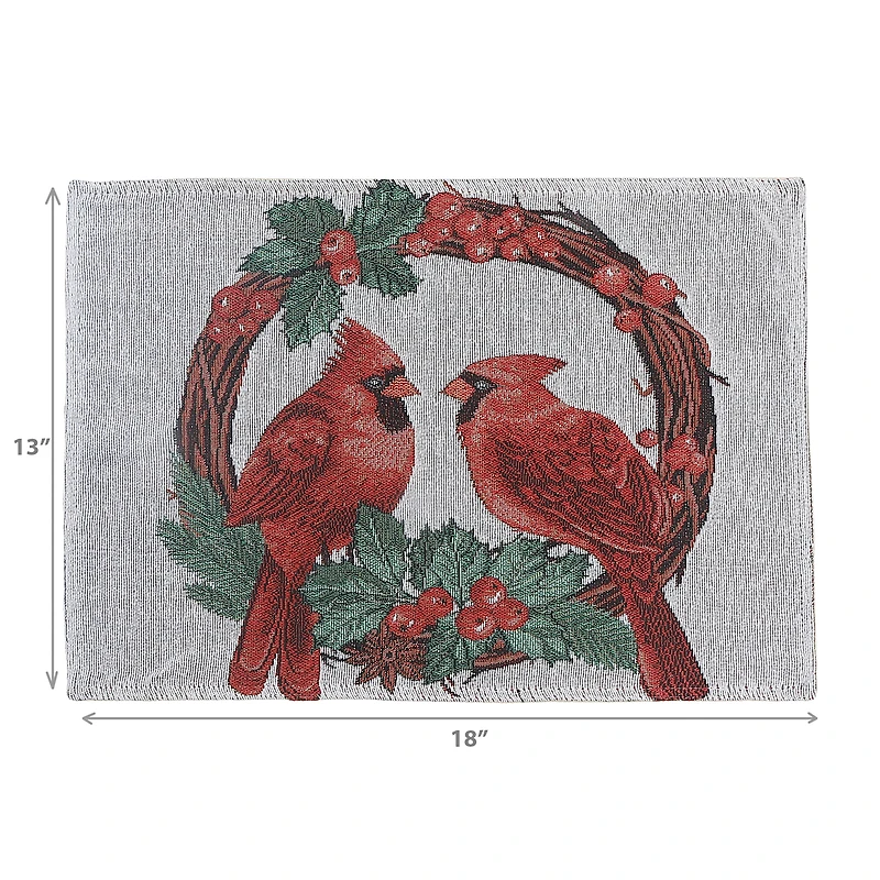 Tapestry Placemat (Double Cardinal) (13 X 18) - Set of 12