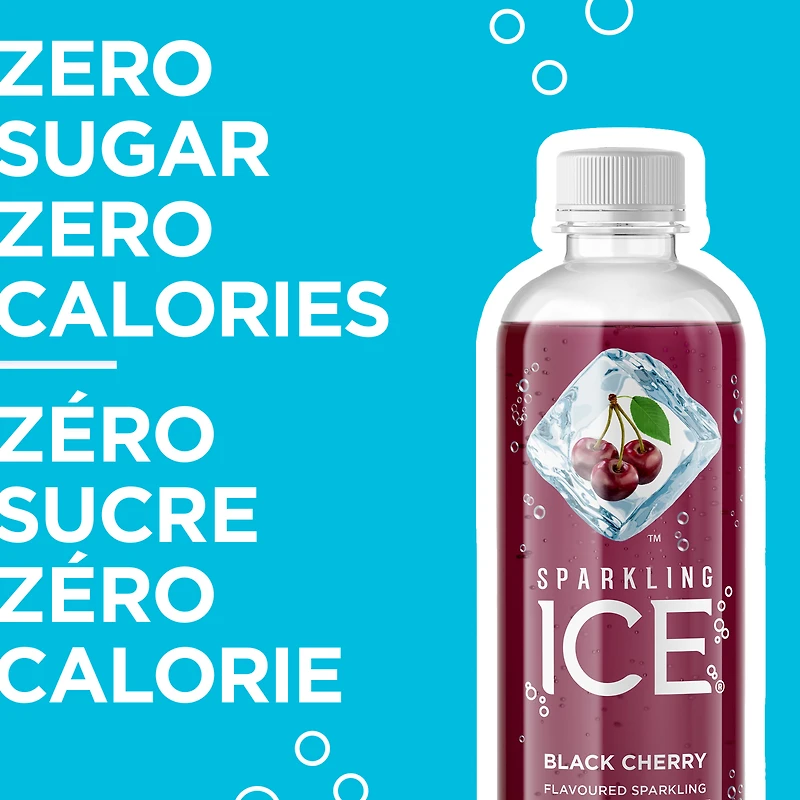 Sparkling Ice Eau Pétillante à la Cerise Noire 503ML