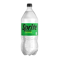 Sprite Zéro Bouteille, 2 Liters