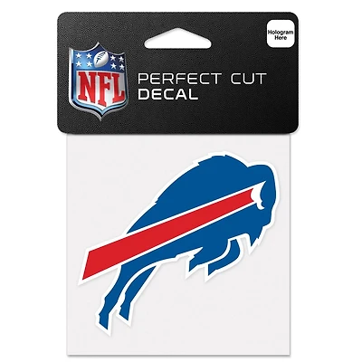 Décalque De Couleur À Découpe Parfaite Buffalo Bills 4" X 4" Wincraft