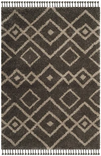 Safavieh Moroccan Fringe Shag Janella Geometric Area Rug