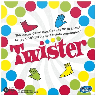 Twister Game with Spinner's Choice and Air Moves, Kids Party Games for 2+ Players