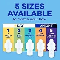 Always Infinity FlexFoam Pads for Women, Size 1, Regular Pad with Wings, Unscented, 50 Count