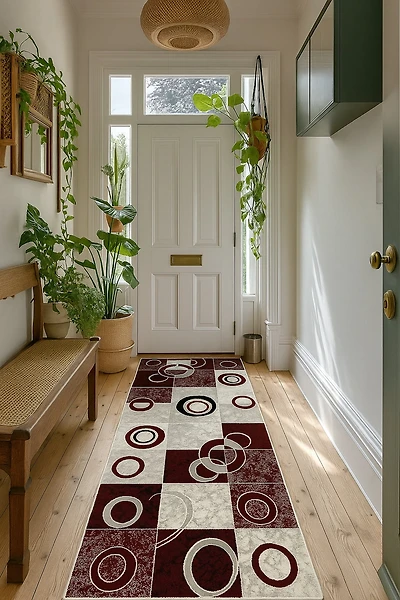 Rug Branch Montage Collection Modern Geometric Runner Area Rug