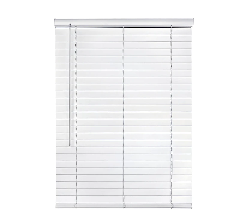 MAINSTAYS Store En Simili Bois 5 cm , Blanc, 71,1cm x 122cm