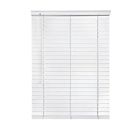 MAINSTAYS Store En Simili Bois 5 cm , Blanc, 71,1cm x 122cm