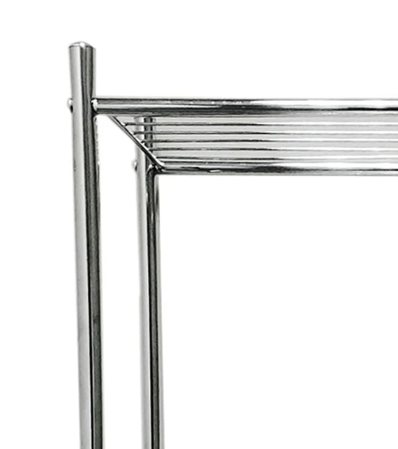 Era Aquarius Over the Toilet Space Saver Chrome, Three Tier Storage Rack