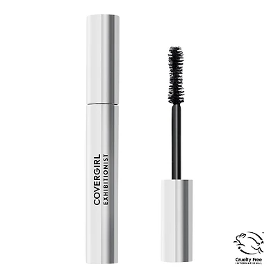 COVERGIRL Mascara Exhibitionist, Volumisant, Glisse facilement, Ne coule pas, 100% Sans Cruauté