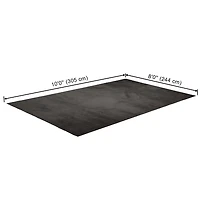 ECARPET Argo Machine Washable Shag Area Rug, Non-Slip Plush Carpet for Living Room & Bedroom