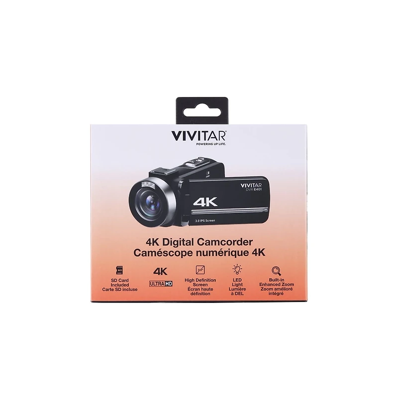 4K Digital Camcorder Vivitar
