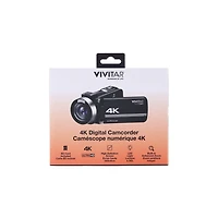 4K Digital Camcorder Vivitar