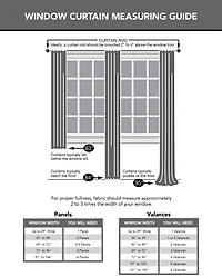MAINSTAYS Marjorie Solid Voile Curtain Panel