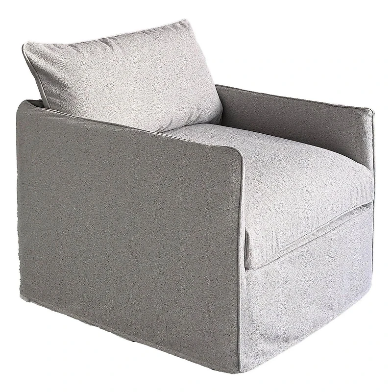 Ensemble modulaire de fauteuils club Lanai avec accoudoirs, gris