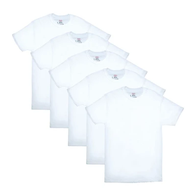 T-shirts a col rond sans etiquette Hanes pour hommes