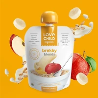 Love Child Organics Brekky Blends: bananas, apples, pumpkin + cardamom