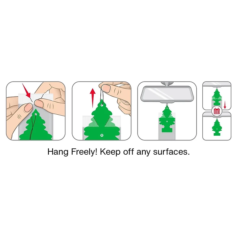 LITTLE TREES air freshener Vanillaroma 24 Count