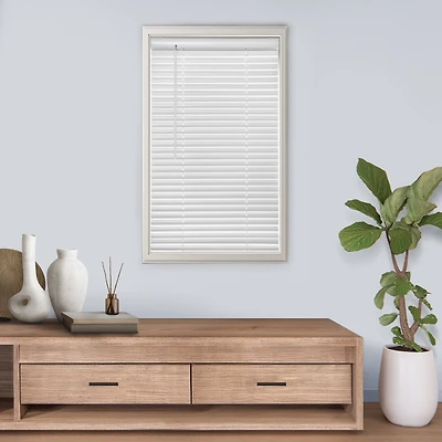 MAINSTAYS 1 3/8in. Vinyl Room Darkening Mini Blind 36 in. x 60, White
