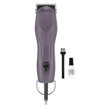 Wahl Professional KM 10+ Corded Animal Clipper, 2-Speed Brushless Motor, LOCKGUARD™, Constant Speed Control, Durable #10 Prime Blade - Model - 59189