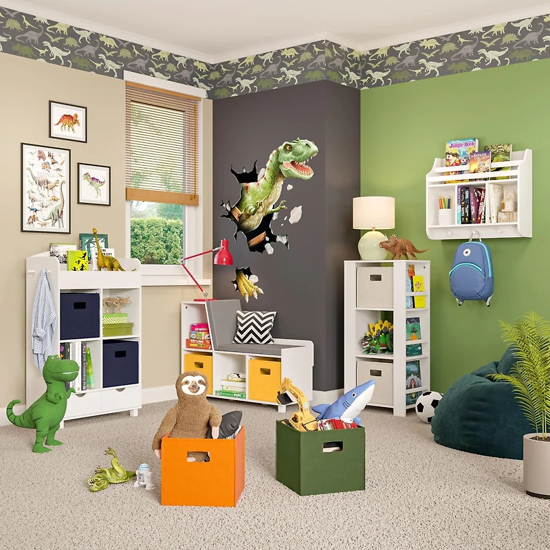 RiverRidge® Home Book Nook Collection Storage Bench with Cubbies in White for Kids