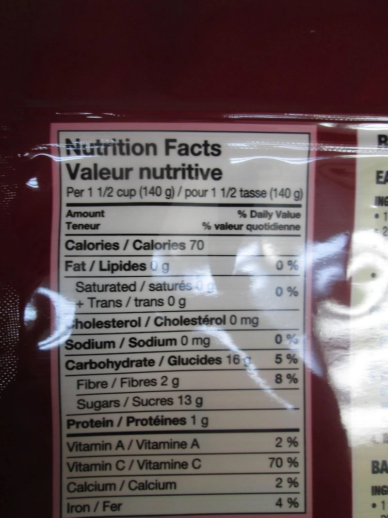 Mélange de pêche, de fraise et de fruits tropicaux de Great Value 600g