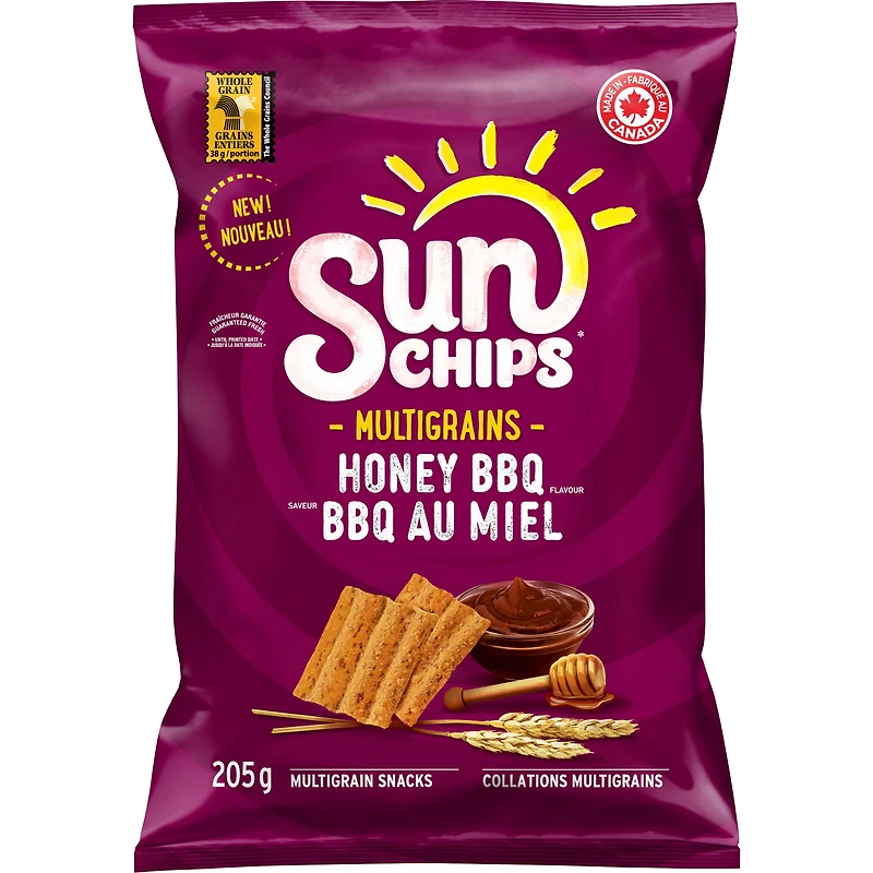 SunChips Honey BBQ Flavour Multigrain Snacks