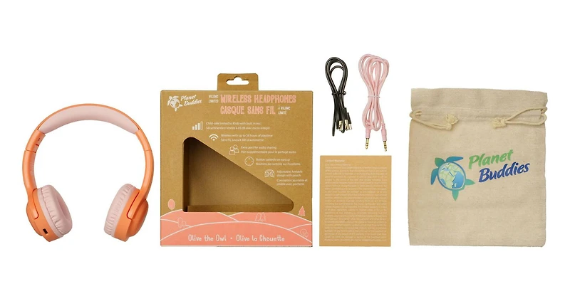 Planet Buddies Kids Wireless Headphones