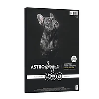 Neenah Astrodesigns Very Black Cardstock Paper, 8.5" x 11", 65 lb, 50 Sheets