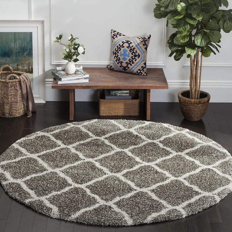 Safavieh Hudson Aline Geometric Shag Area Rug