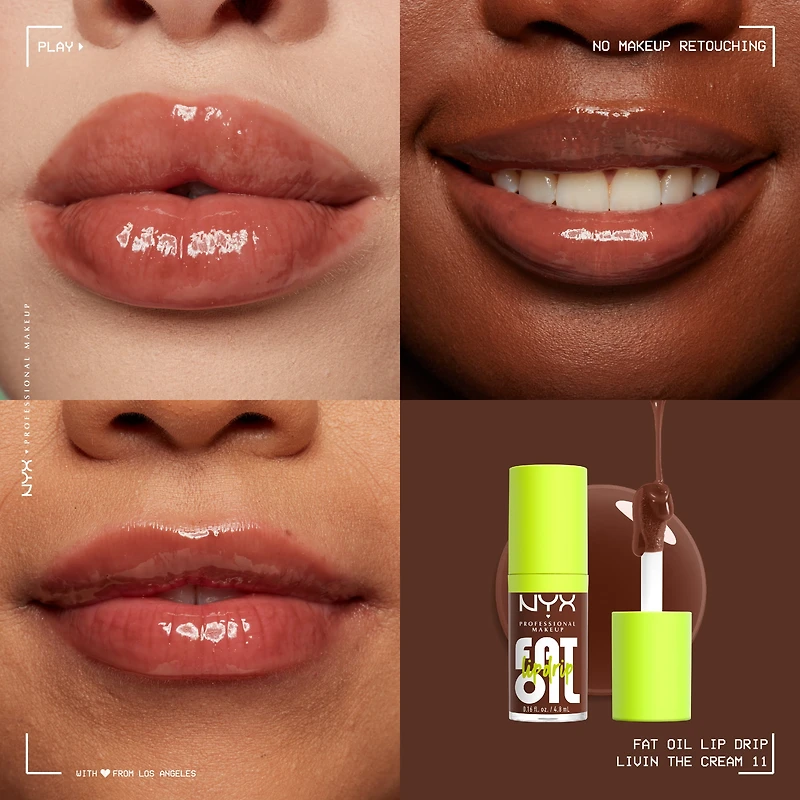 NYX Professional Makeup Fat Oil Lip Drip - Livin' The Cream