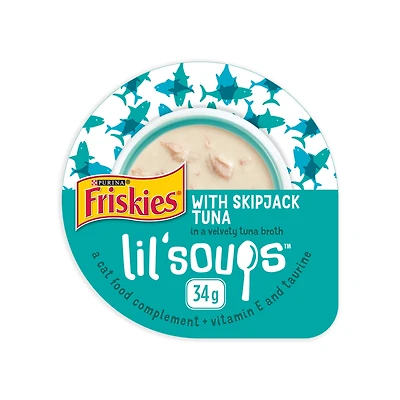 Purina Friskies Lil' Soups Skipjack Tuna, Cat Treats 34g