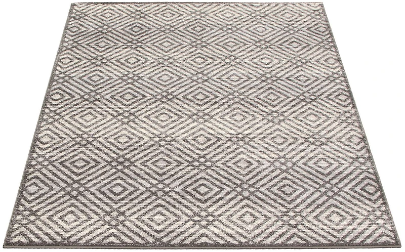 ECARPET Area Rug for Living Room, Geometric Indoor Carpet Ember Collection