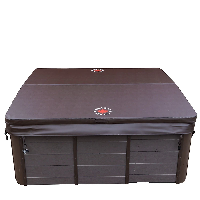 Canadian spa Co. Couverture de Carrée avec Effilage 5 po/3 po