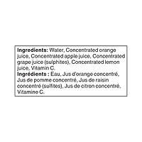Great Value Orange 100% Juice Blend from Concentrate with Vitamin C Added