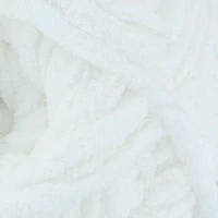 MAINSTAYS Cozy Chenille Supreme, 201 m (220 yd), 300 g (10.5 oz), 100% Polyester, White, 300 g (10.6 oz)