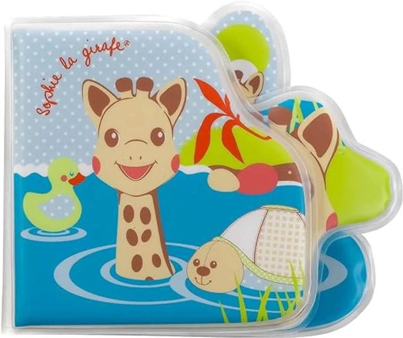 Livre de bain Sophie la Girafe - Facile à manipuler - étanche